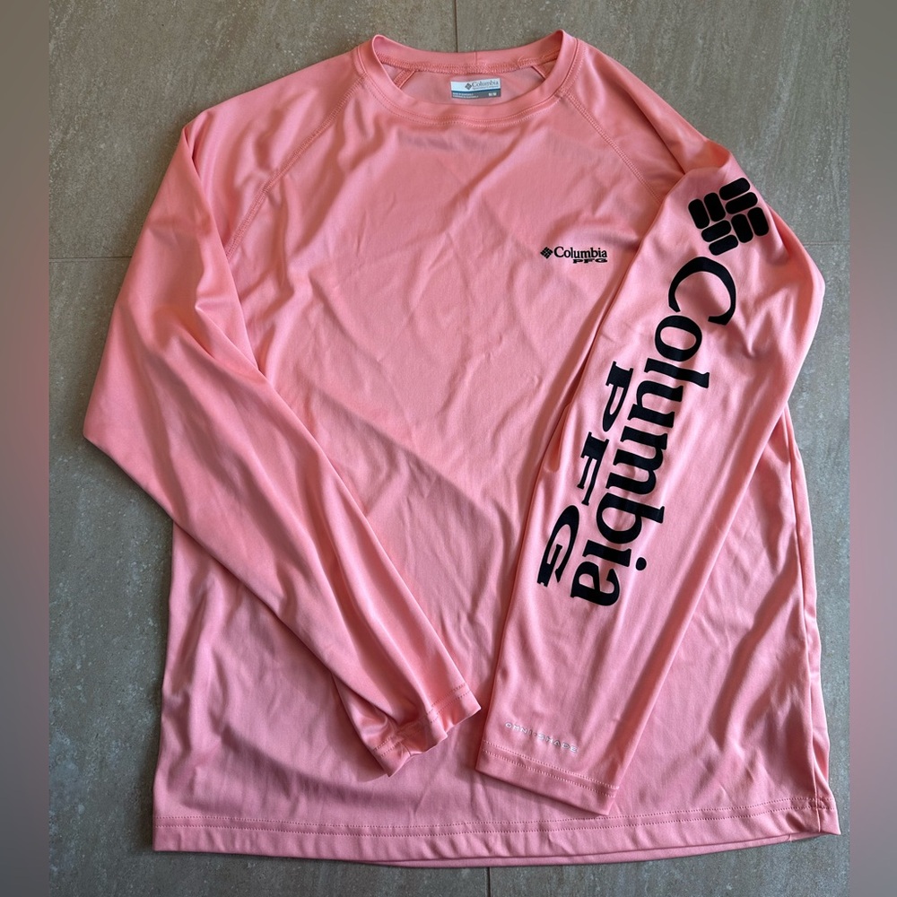 M - Columbia Men's Coral Long Sleeve Tee